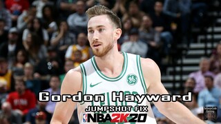 Gordon Hayward Jumpshot Fix NBA 2K20