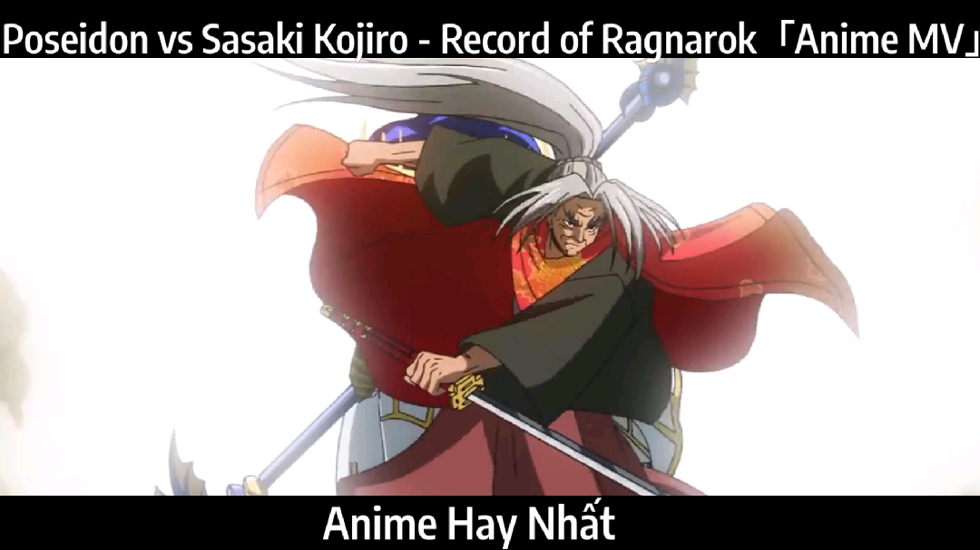 Poseidon vs Sasaki Kojiro (Record of Ragnarok)