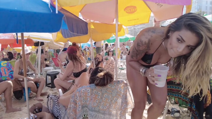 Brasils bikini Beach (4K)