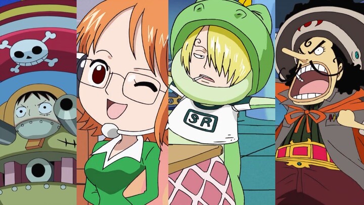 🤣 In One Piece's parallel universe, what are everyone's identities?🤣
