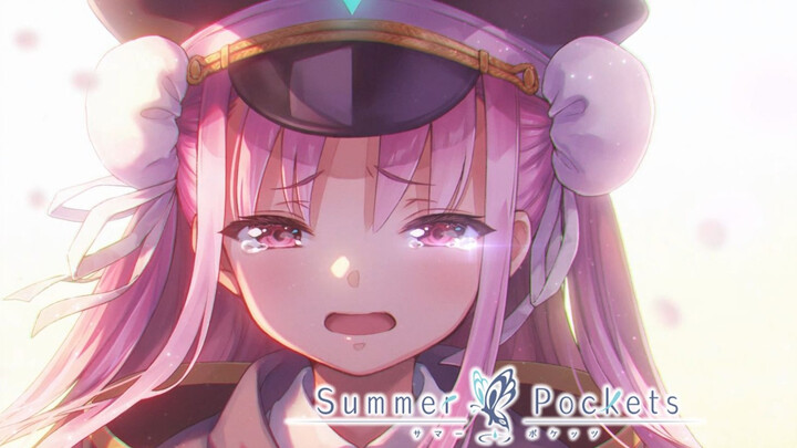 【含五章内容注意】在《Summer Pockets》TV动画播映途中播出的《HEAVEN BURNS RED》的广告【绯染天空·炽焰天穹·红烧天堂】【夏日口袋】