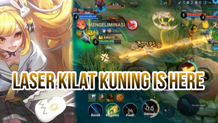 LASER KILAT KUNING IS HERE