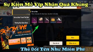 [Garena Free Fire] Nhận Ngay Quà Khủng Khi Tham Gia Sự Kiện Mở Vip Cực Chất.