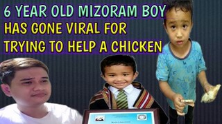 MIZORAM YOUNG BOY VIRAL | RUNS OVER CHICKEN | FILIPINO FATHER REACTION
