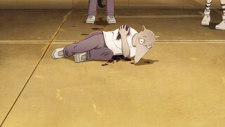 Black Panther accidentally broke the arm of an anteater during training, and upon seeing this, Vultu