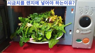 제발 시금치 물에 삶지 마세요 ｜Spinach recipe, Korean food