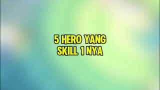 5 Hero yg skill 1 nya berbahaya #5heromlbb #aldousmlbb #WinWithMLBB #MLBB