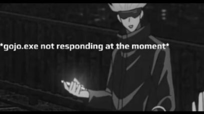 Shot on iPhone meme but its Jujutsu Kaisen