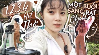 Vlog#101 MỘT BUỔI SÁNG MÌNH THƯỜNG LÀM GÌ??? TẬP THỂ DỤC BUỔI SÁNG CÙNG GÀ TÂY TÂY