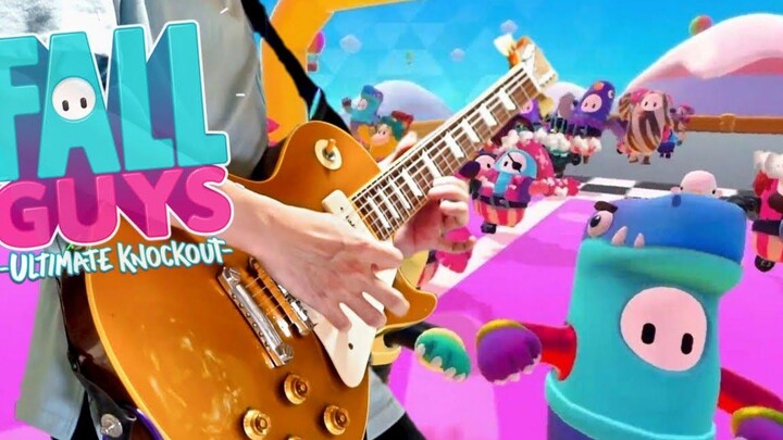 Fall Guys Final Fall-Didnt Fall! (You Win) Fall Guys BGM ฉันเล่นมันด้วยกีตาร์ moki Arrange