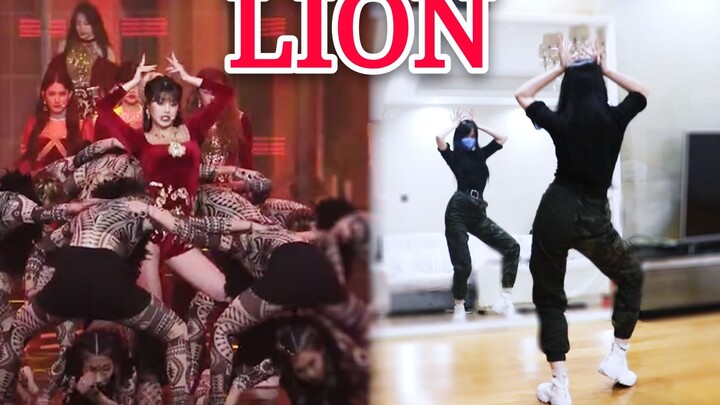 【Purple Jiaer】(G)I-DLE Wild Queen "LION" Dance♥Versi Latihan Cermin