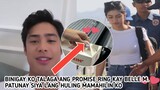 DONNY P. INAMIN BINIGYAN NA NG PROMISE RING SI BELLE M.