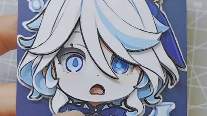 A little magic trick: Fennanina emoji paper carving