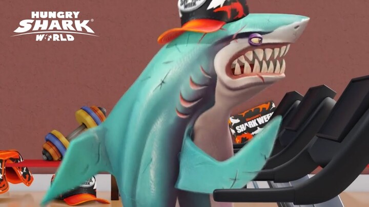 NEW HUNGRY SHARK SHORTS 2022! ( Great White Cardio ) - Hungry Shark World