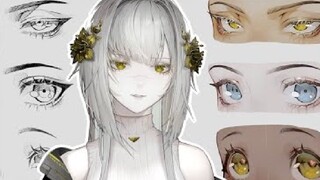 【theCecile】Hướng dẫn CÁCH VẼ MẮT ANIME - Clip Studio Paint _ Cecile