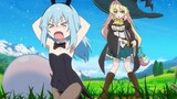 Rimuru in bunny costume runs around the world