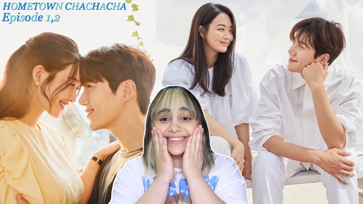 Me being in love with *HOMETOWN CHA CHA CHA* for 26 minutes | 갯마을 차차차 Episode 1, 2 Kdrama Reaction