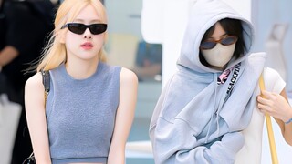 ROSÉ&LISA kết thúc chuyến công tác nước ngoài và gia nhập ICN