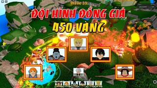 Sử Dụng Đội Hình Siêu Phẩm 5 SAO Đồng Giá 450 Leo Top Infinitine | ALL STAR TOWER DEFENSE