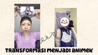 TRANSFORMASI COSPLAY KEQING | #JPOPENT #bestofbest