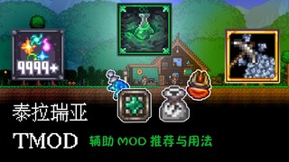 泰拉瑞亚辅助MOD推荐与用法（会有作弊性质mod开荒时注意）