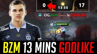 OG.bzm 13 Minutes GODLIKE - 100% STOMP - 27 KILLS STORM SPIRIT