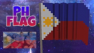 WAVING PHILIPPINES FLAG IN SKYBLOCK| BUILDING FLAG IN RANDOM ISLAND | BLOCKMAN GO: SKYBLOCK