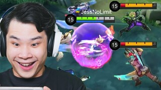 Semua Musuh Yang Maju Pasti Mati! (Mobile Legends)