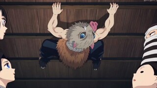 "Việc Inosuke nằm trên trần nhà chỉ là ảo ảnh."