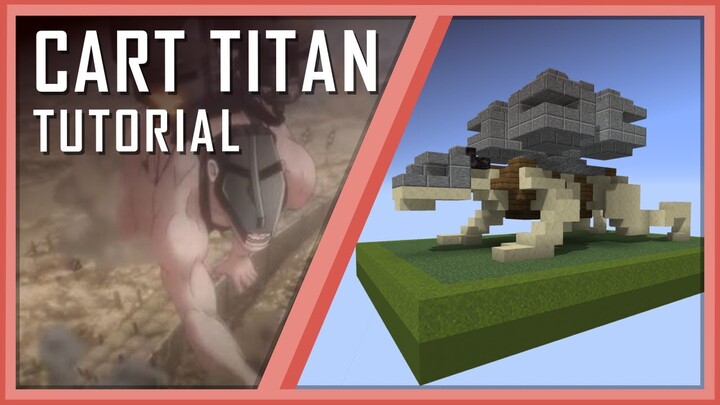How to Build CART TITAN in Minecraft: Attack on Titan Tutorial