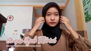 SUPER SIMPLE HIJAB TUTORIAL🖤