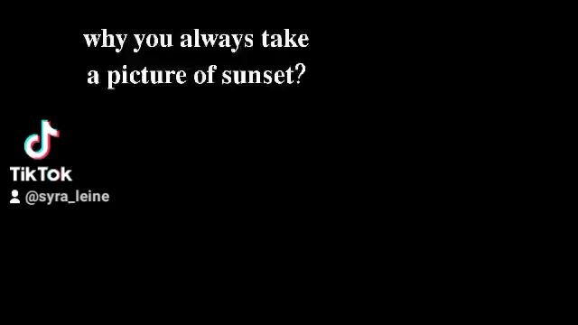 beautiful sunset that I wanted to see everyday 🥺😙