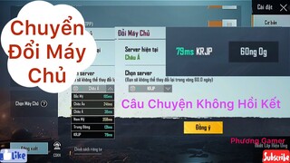 Thử Nghiệm Chuyển Đổi Máy Chủ Như Trên TikTok Và Thực Tế Là - PUBG Mobile