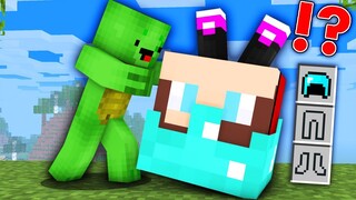 JJ Pranked Mikey by LOSE his Body Parts in Minecraft