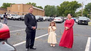 Cả Nhà Lên Đồ Đi Lễ Và Đón Tiếp Các Chị Đẹp Đến Thăm. || Ut Mini.