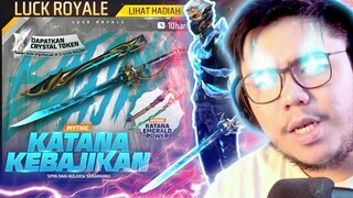 BORONG KATANA KEBAJIKAN BARU!