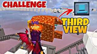 🔴THIRD PERSON PARKOUR CHALLENGE IN SKYBLOCK 😱😱 ONLY PRO CAN DO THIS -SKYBLOCK BLOCKMAN GO