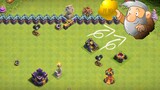 I play gold miner in clash of clans