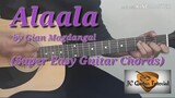 Alaala - Gian Magdangal Guitar Chords (Super Easy Guitar Chords) (Guitar Tutorial)