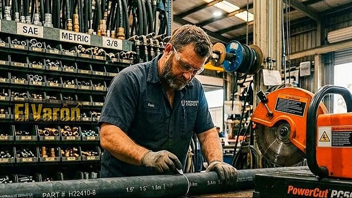 armado de manguera que aguantatoneladas de precion