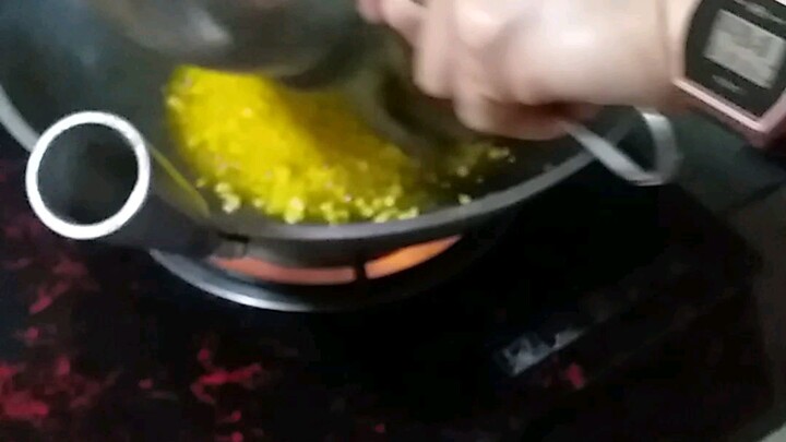 first time  make butter  shrimp  my recipe 😅🤤🤤🤤