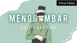 MENGGAMBAR Gojo Satoru versi stayhalal