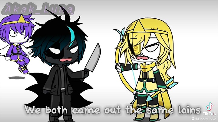 Siblings meme#Capcut#Gachalife