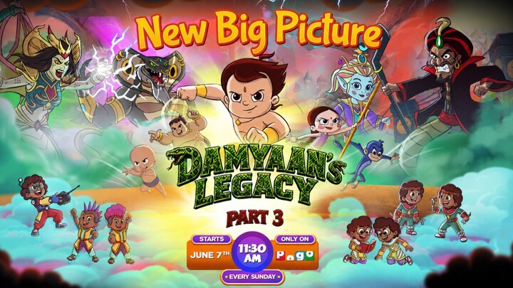 Chhota Bheem:Damyaan's Legacy part 3 Mini Series Multi Audio 🔥 | Epic Adventure