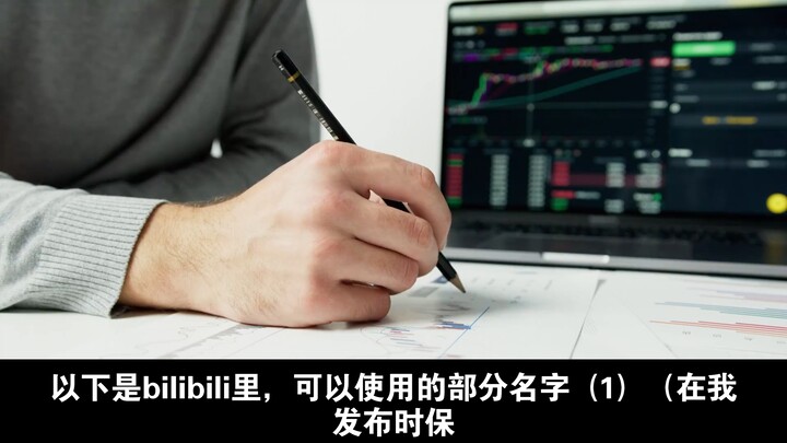 Tên có thể dùng trên Bilibili