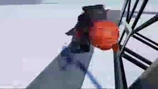 ULTRA LOW QUALITY ice skate slam dunk meme | Animated (Loud Warning)