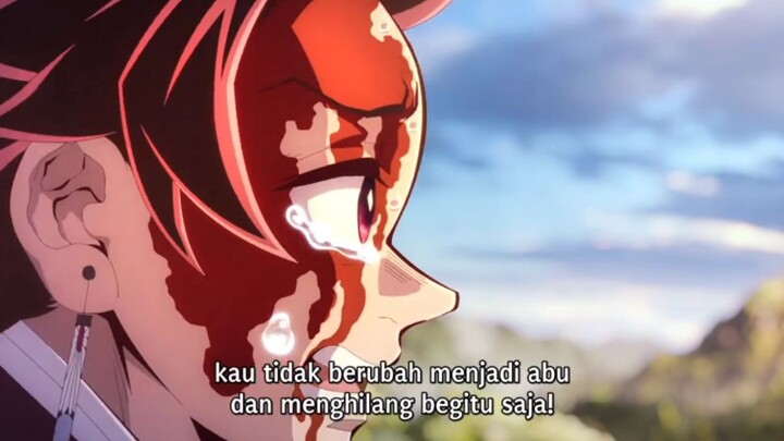 keharuan tanjiro melihat nezuko selamat