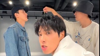 郑允浩&朴灿烈&吴世勋《Vuja De+Spotlight》舞蹈challenge