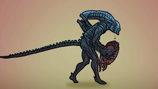 【Silent Animation】The Life Cycle of Alien