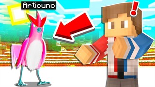 CATCHING LEGENDARY POKEMON ARTICUNO! - Minecraft Pixelmon Generations Mod